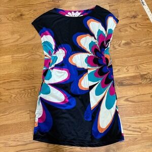 Funky People Retro Floral Dress Size Small